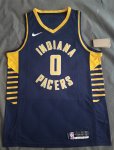 Maillot de Basket #0 Haliburton Indiana Pacers Bleu